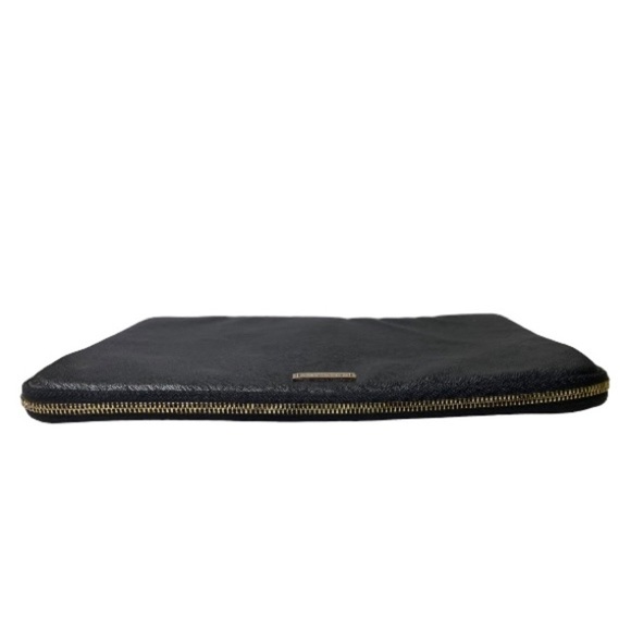 Kate Spade Black Textured Padded Zip 13” Laptop Case With COA - Picture 10 of 12